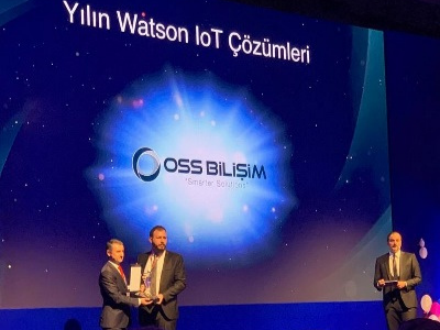 Yılın Watson IoT Ödülünün Sahibi OSS Bilişim Oldu